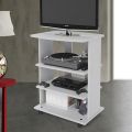 CARRELLO PORTA TV BIANCO FR.60x45x80,5h